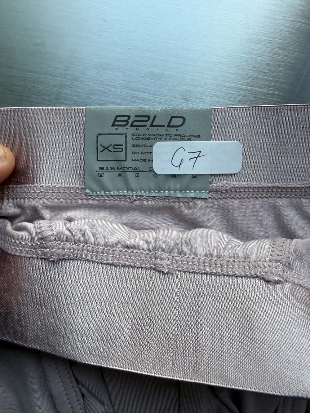 Q.A SALE - FORTE BRIEF - MUSK - SIZE XS - G7