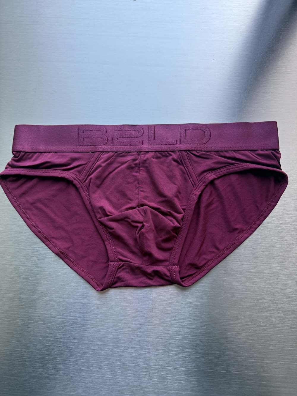 Q.A SALE - FORTE BRIEF - MAROON - SIZE M - G20