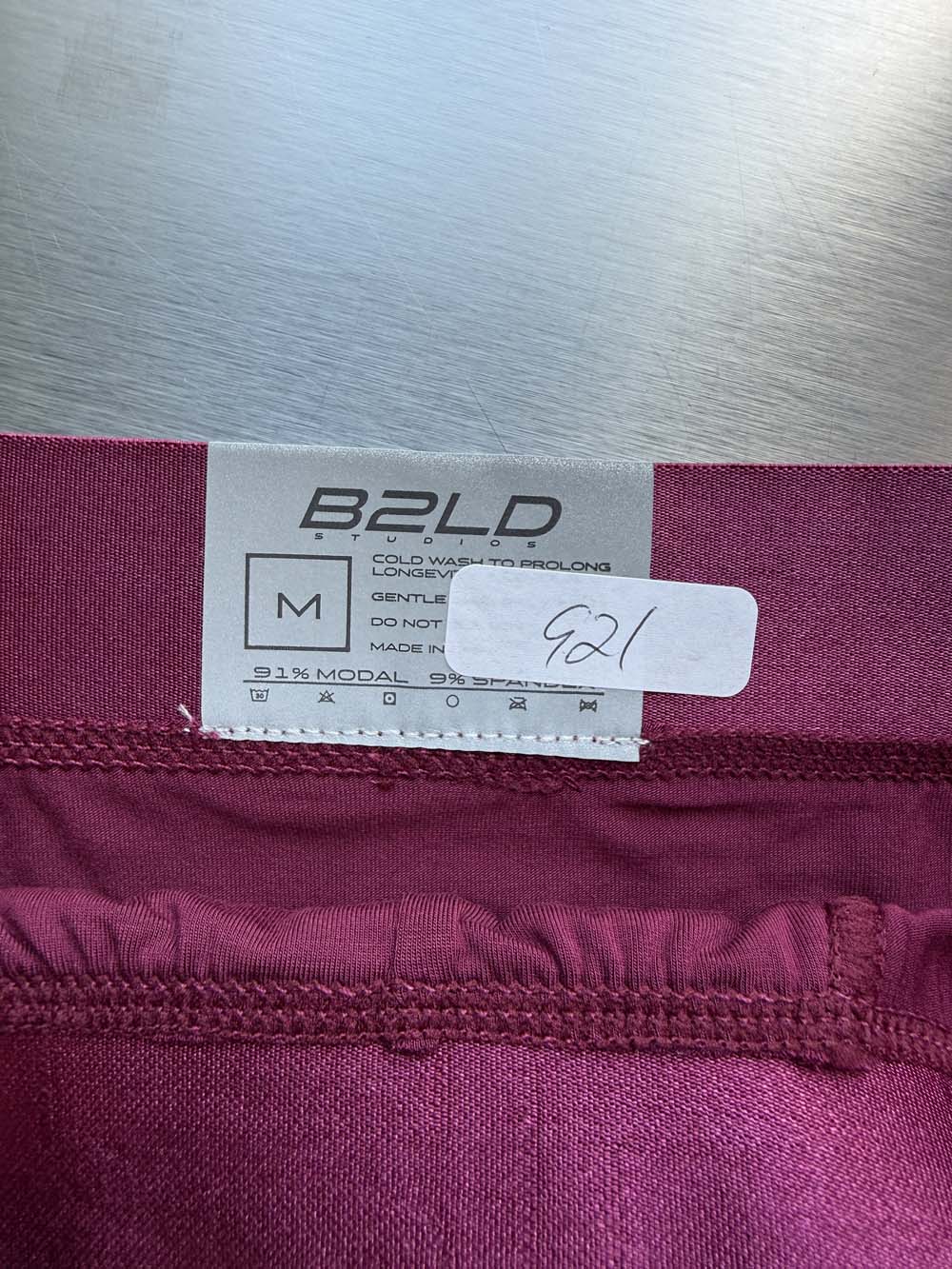 Q.A SALE - FORTE BRIEF - MAROON - SIZE M - G21