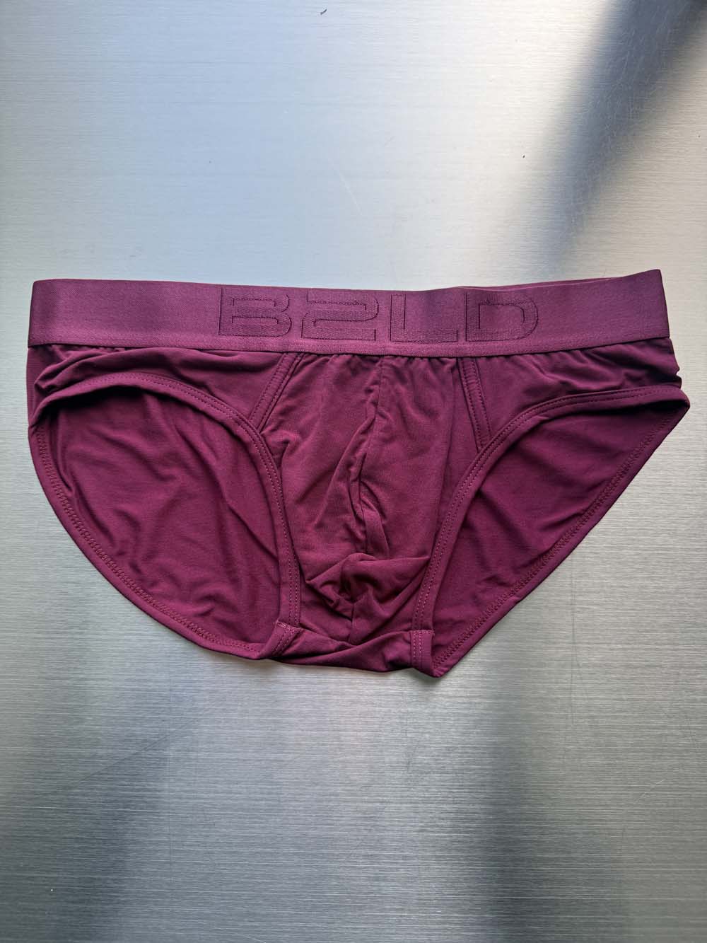Q.A SALE - FORTE BRIEF - MAROON - SIZE M - G24