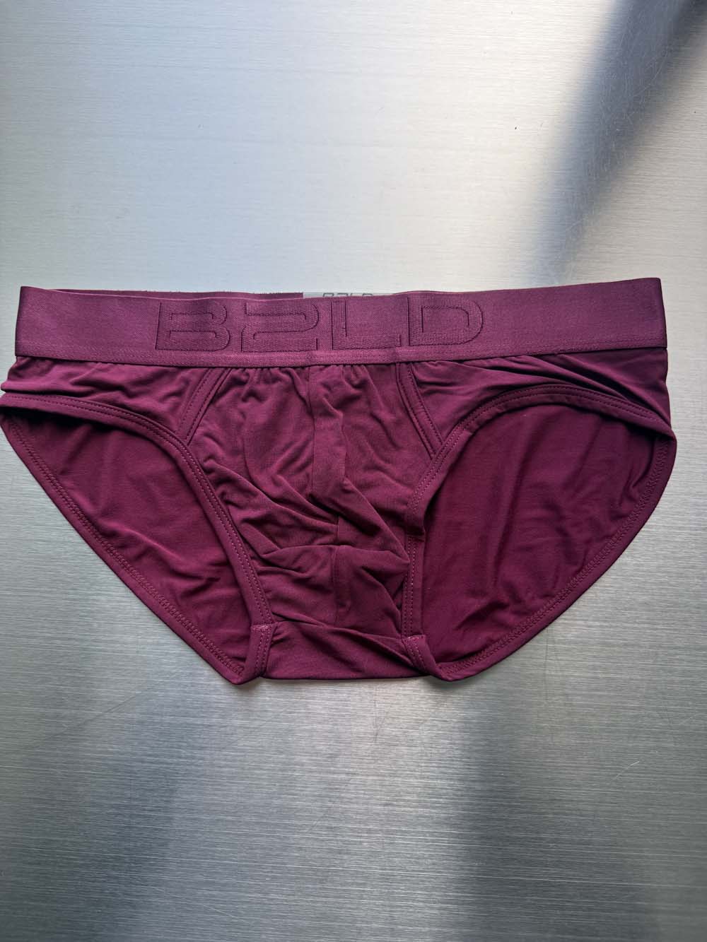 Q.A SALE - FORTE BRIEF - MAROON - SIZE M - G26