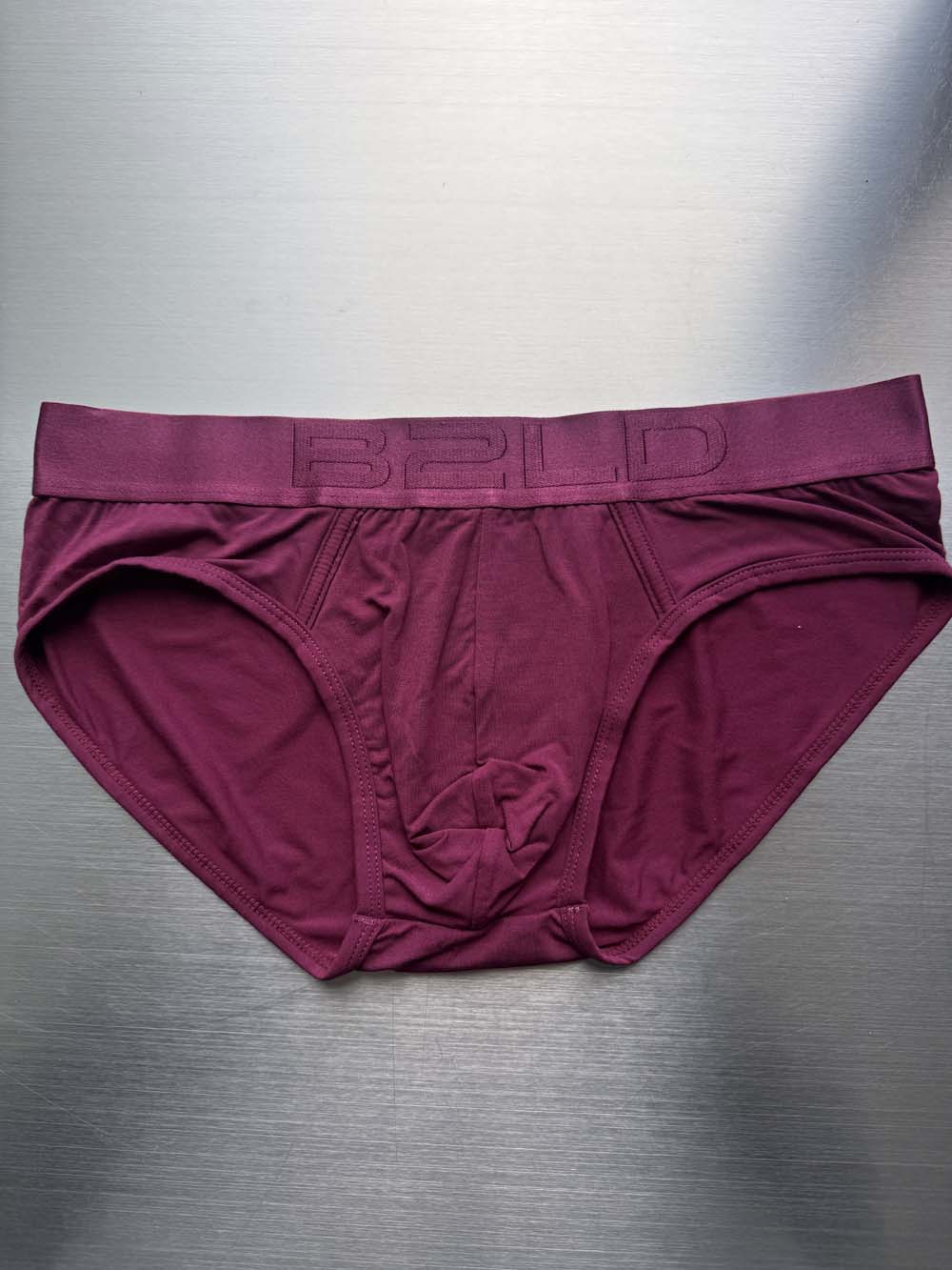 Q.A SALE - FORTE BRIEF - MAROON - SIZE L - G28