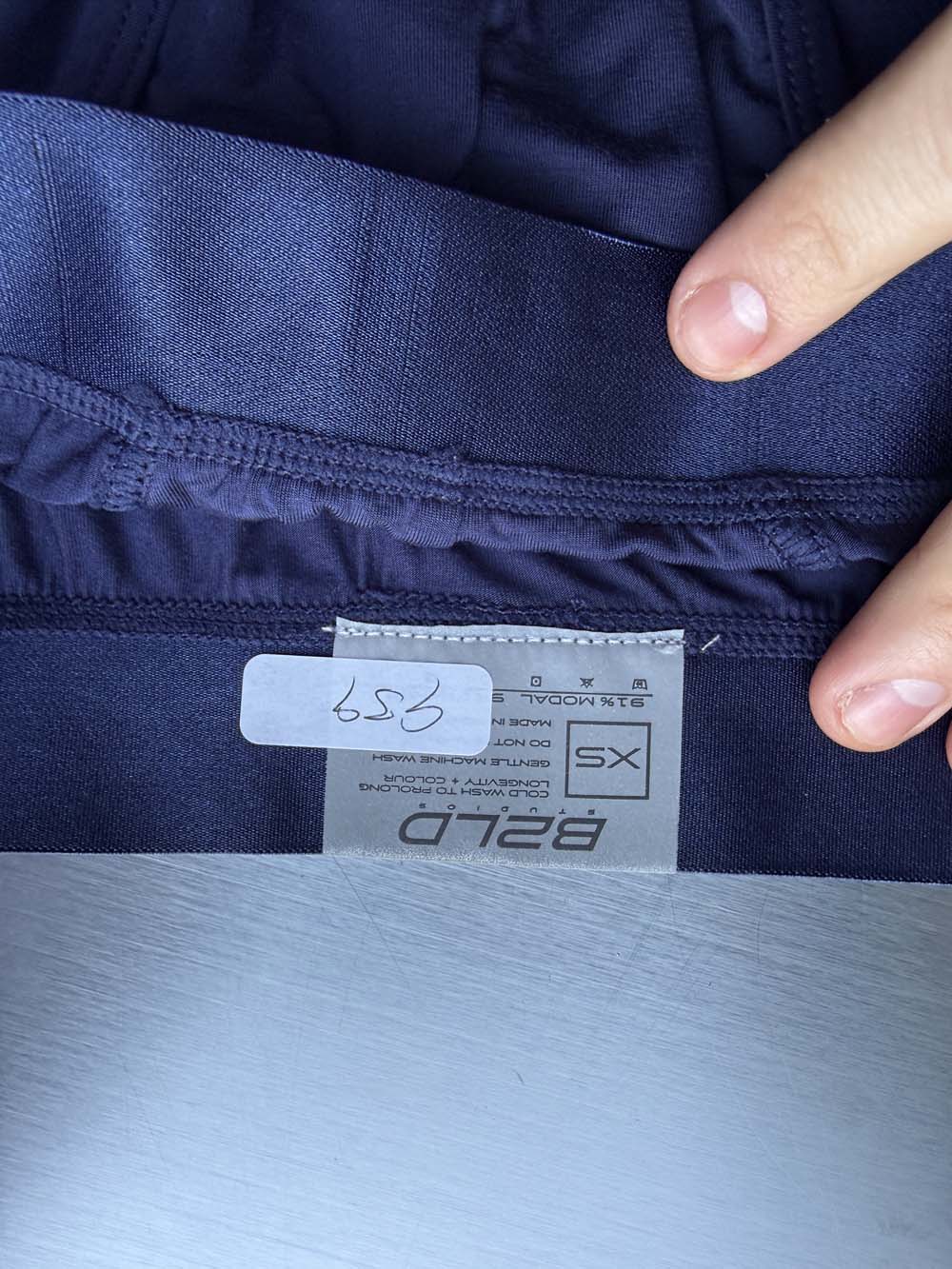 Q.A SALE - FORTE BRIEF - CARBON - SIZE XS - G39