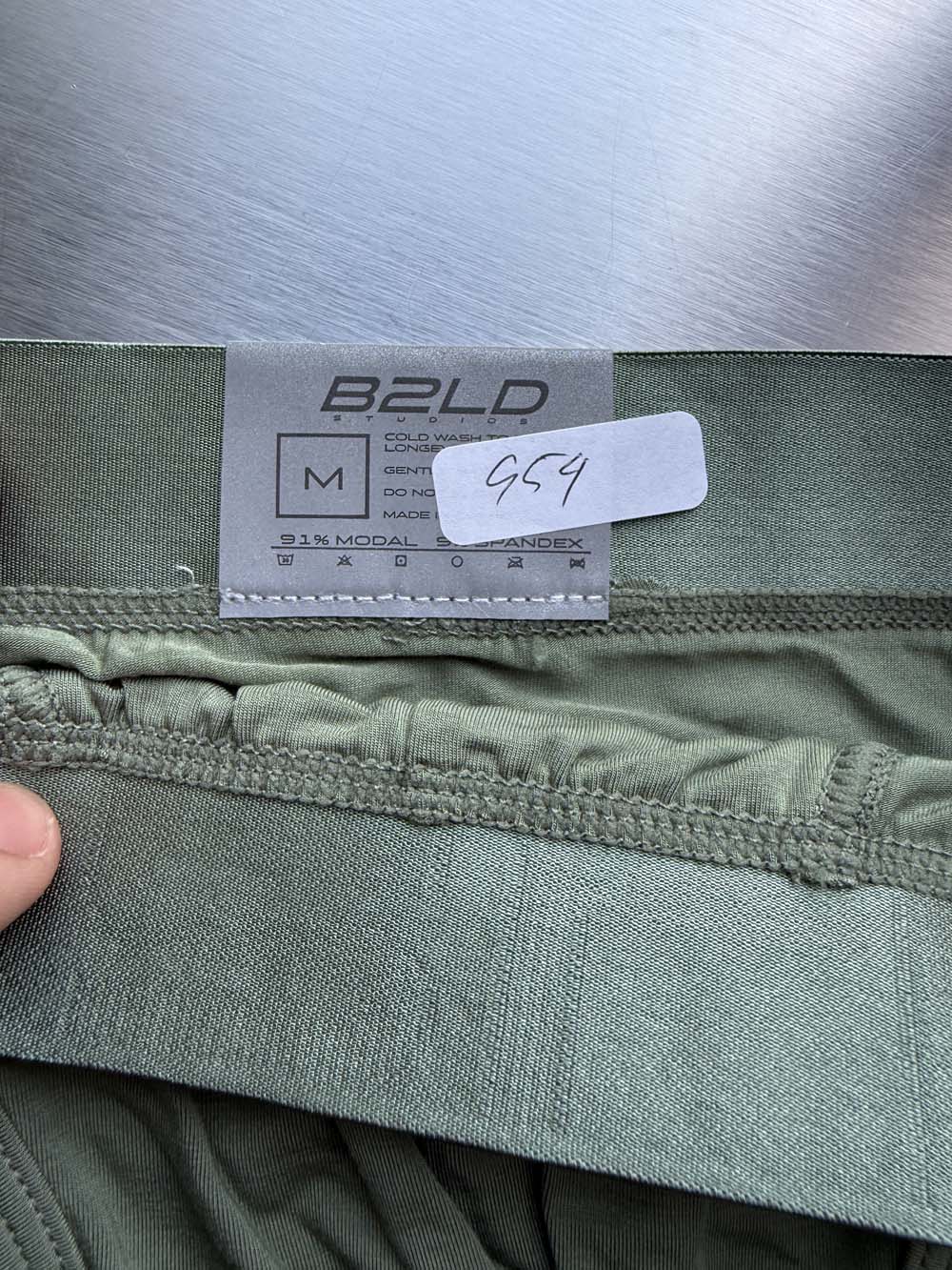 Q.A SALE - FORTE BRIEF - MOSS - SIZE M - G54