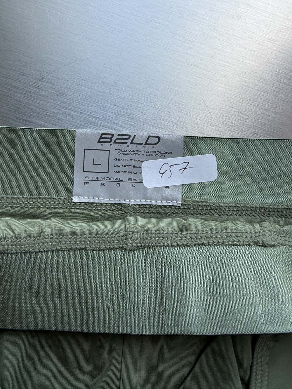 Q.A SALE - FORTE BRIEF - MOSS - SIZE L - G57