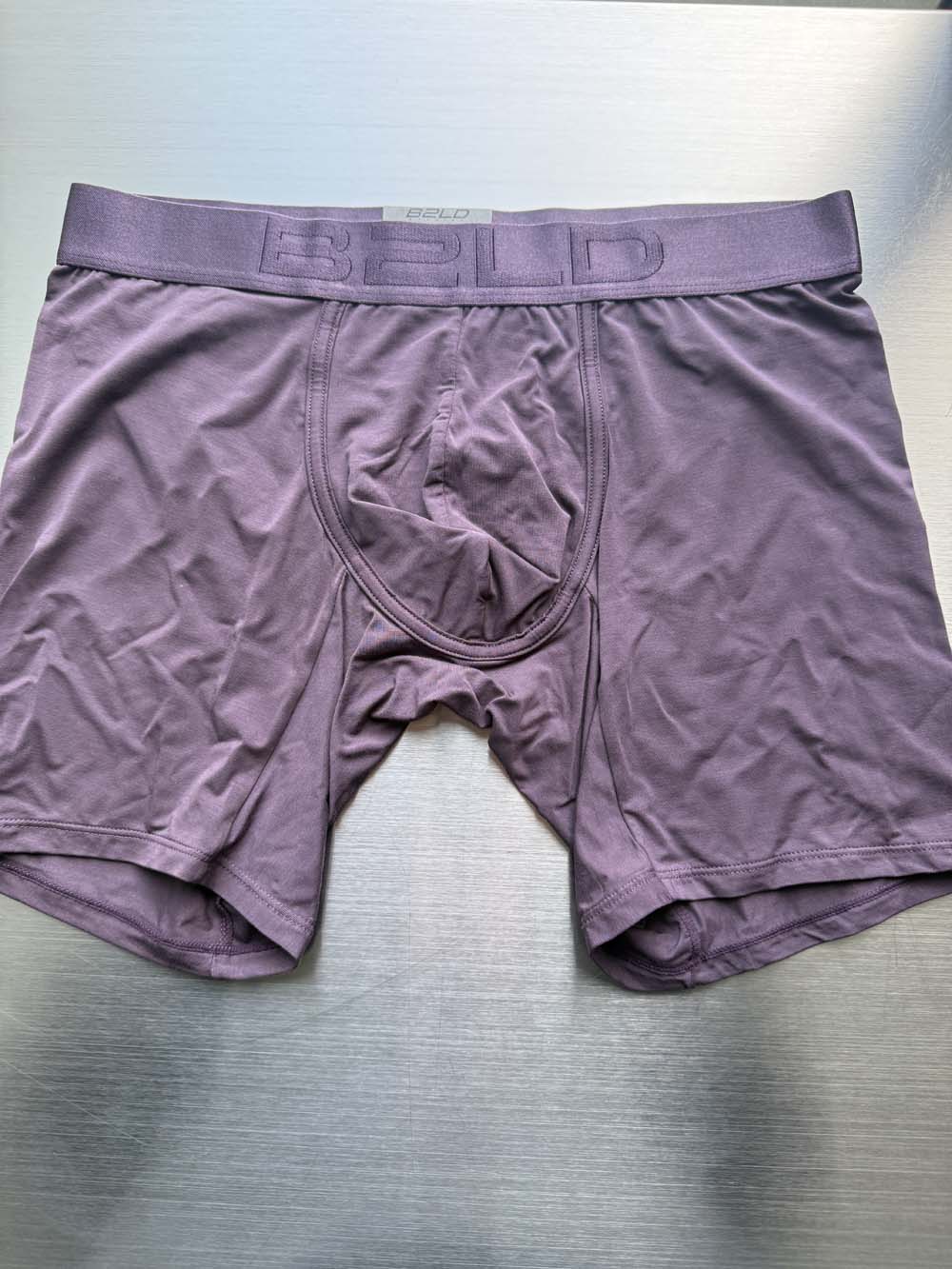 Q.A SALE - FORTE BOXER - PLUM - SIZE L - G64