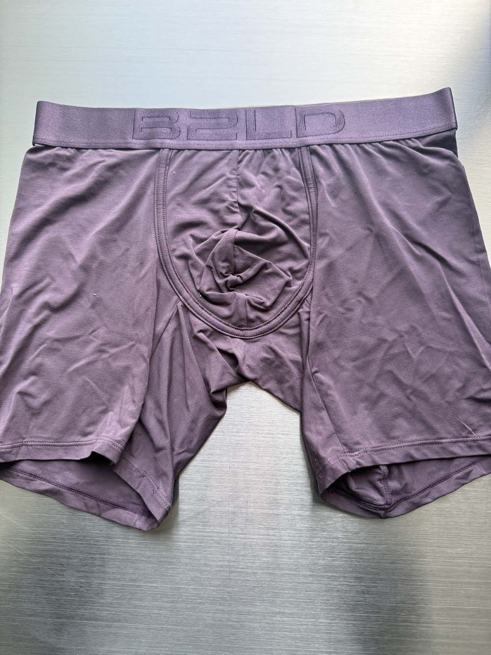 Q.A SALE - FORTE BOXER - PLUM - SIZE L - G65
