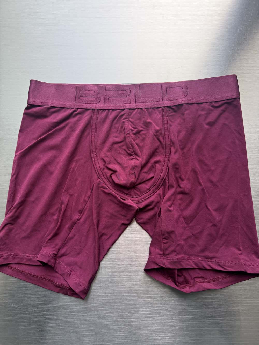 Q.A SALE - FORTE BOXER - MAROON - SIZE S - G67