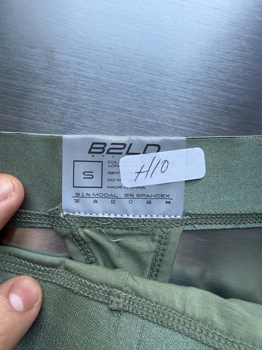Q.A SALE - FORTE THONG - MOSS - SIZE S - H10