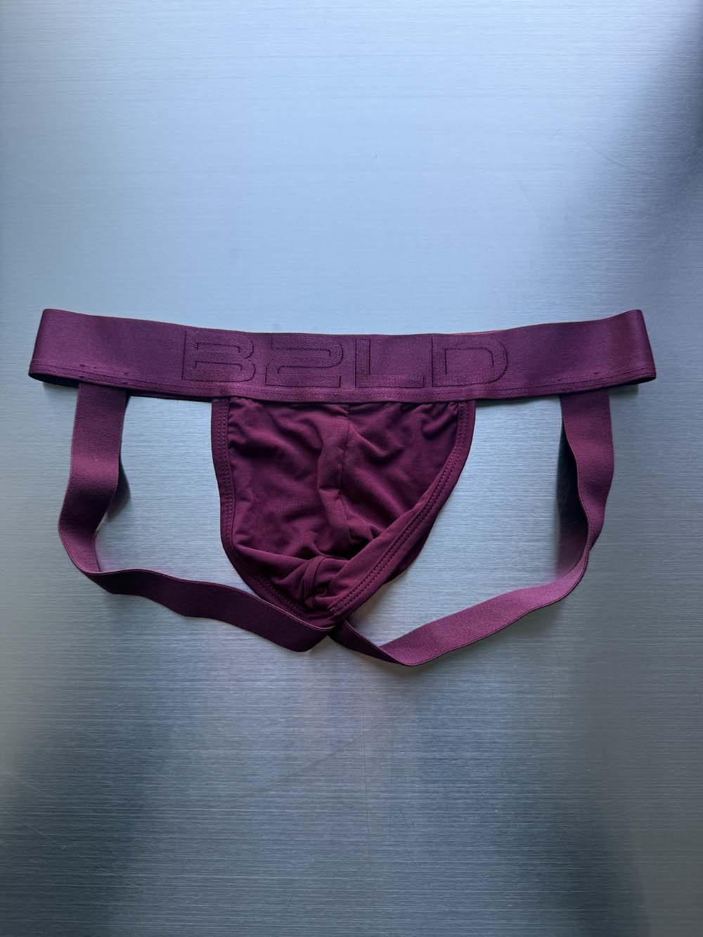 Q.A SALE - FORTE JOCKSTRAP - MAROON - SIZE S - H20